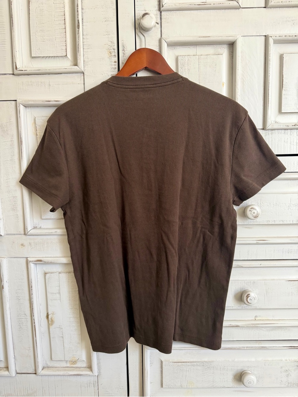 Hollister ribbed Henley T-shirt - Picture 3 of 4